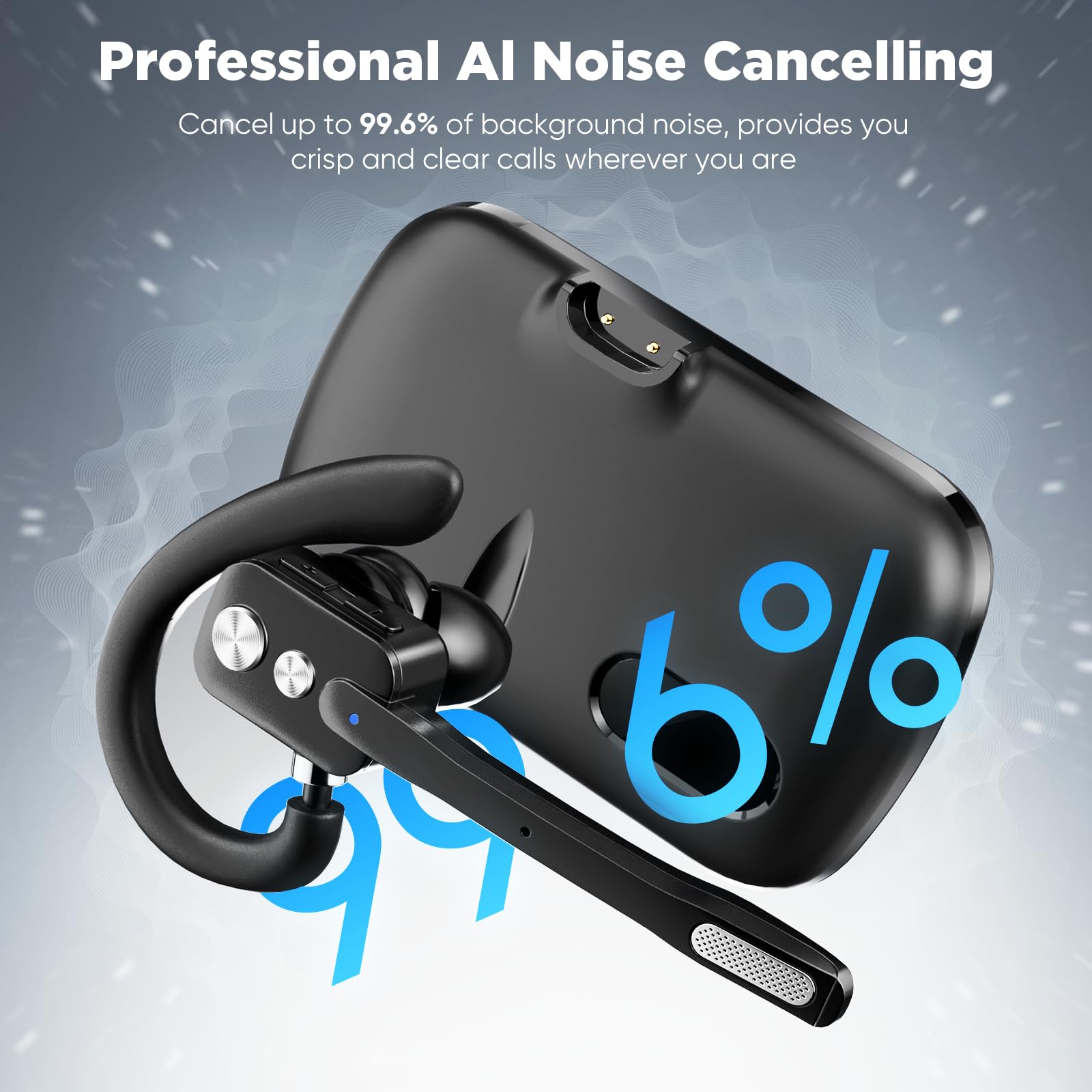 Foto 3 pulgar | Auriculares Inalámbricos Bluetooth Icomtofit Con Cancelación De Ruido - Venta Internacional.