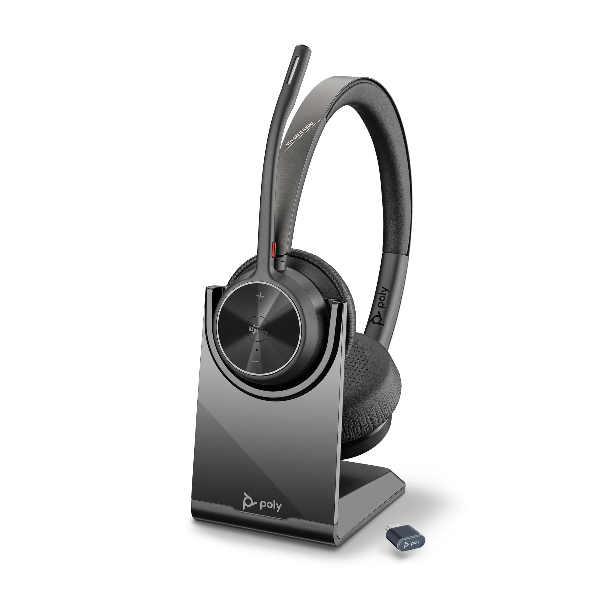 Foto 2 pulgar | Auriculares Inalámbricos Poly Voyager 4320 Uc con Soporte de Carga - Venta Internacional