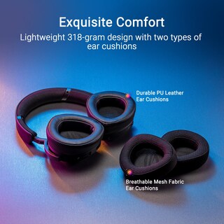 Foto 4 | Auriculares Inalámbricos para Juegos Asus Rog Delta Ii Negros - Venta Internacional