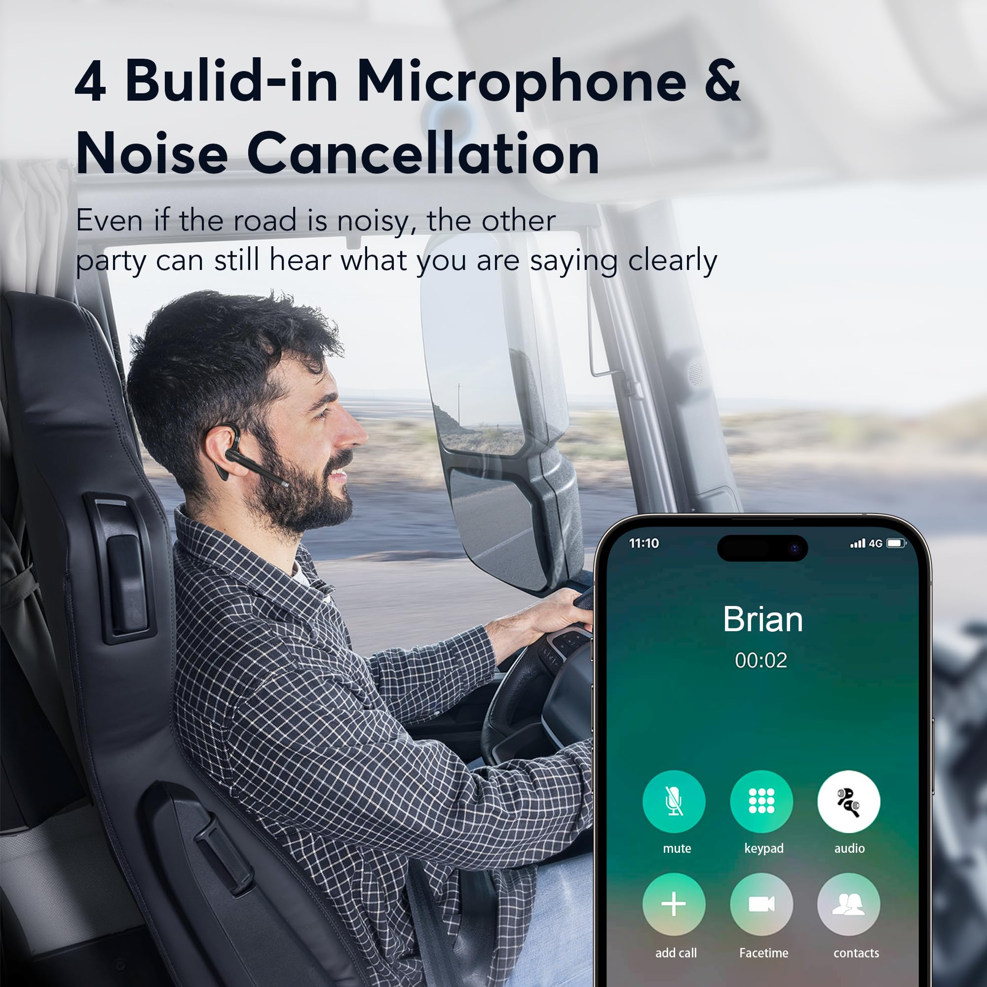 Foto 3 pulgar | Auriculares Bluetooth Euqq Inalámbricos Negro - Venta Internacional