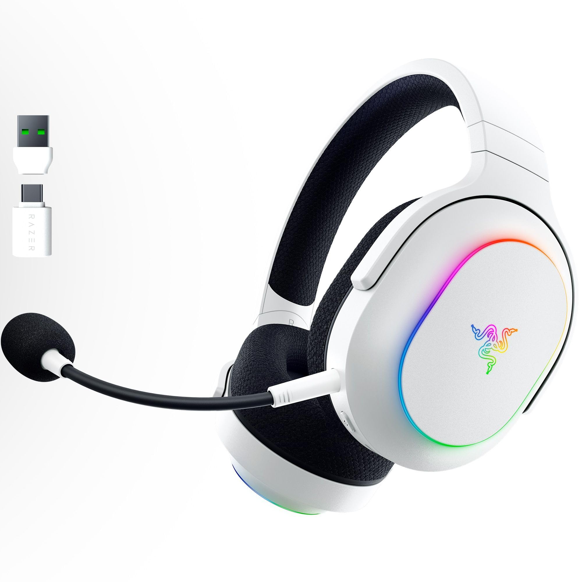 Foto 1 | Auriculares de Diadema Inalámbricos Razer Barracuda X Chroma White - Venta Internacional