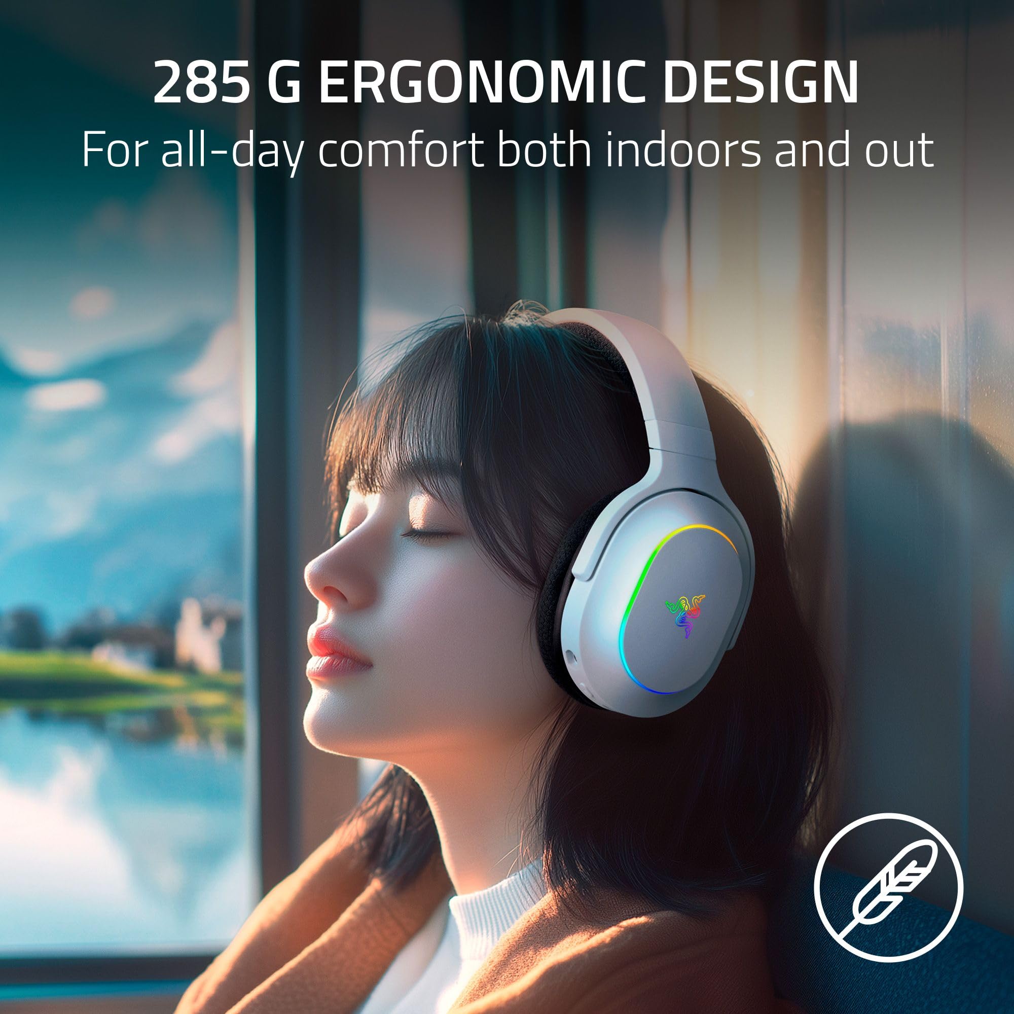 Foto 4 pulgar | Auriculares de Diadema Inalámbricos Razer Barracuda X Chroma White - Venta Internacional