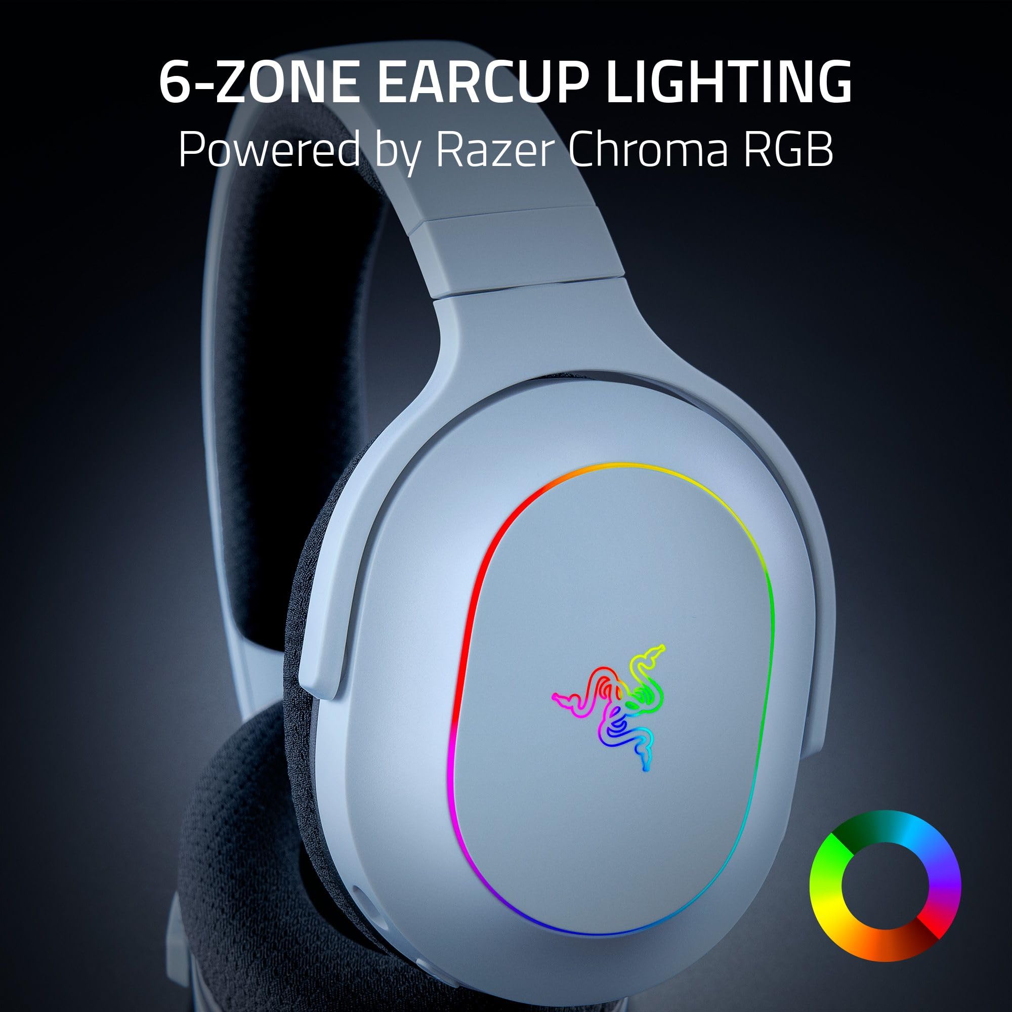 Foto 4 | Auriculares de Diadema Inalámbricos Razer Barracuda X Chroma White - Venta Internacional