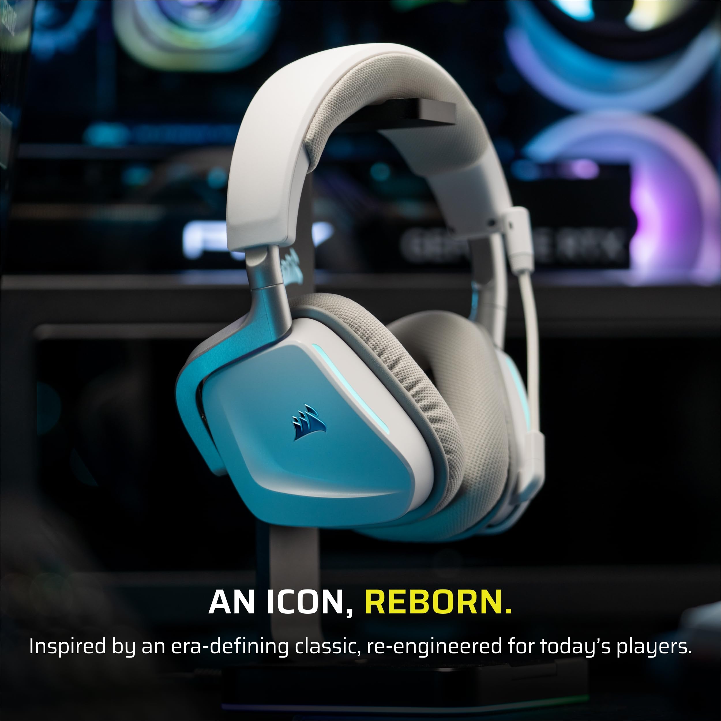 Foto 3 pulgar | Auriculares Inalámbricos Para Juegos Corsair Void V2 Con Bluetooth - Blanco - Venta Internacional.