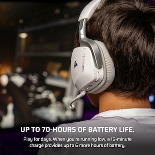 Foto 6 | Auriculares Inalámbricos Para Juegos Corsair Void V2 Con Bluetooth - Blanco - Venta Internacional.