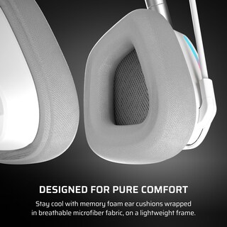 Foto 7 | Auriculares Inalámbricos Para Juegos Corsair Void V2 Con Bluetooth - Blanco - Venta Internacional.