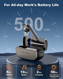 Foto 3 | Auriculares New Bee Wireless V5.1 - Venta Internacional