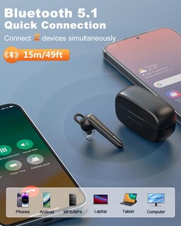 Foto 6 | Auriculares New Bee Wireless V5.1 - Venta Internacional
