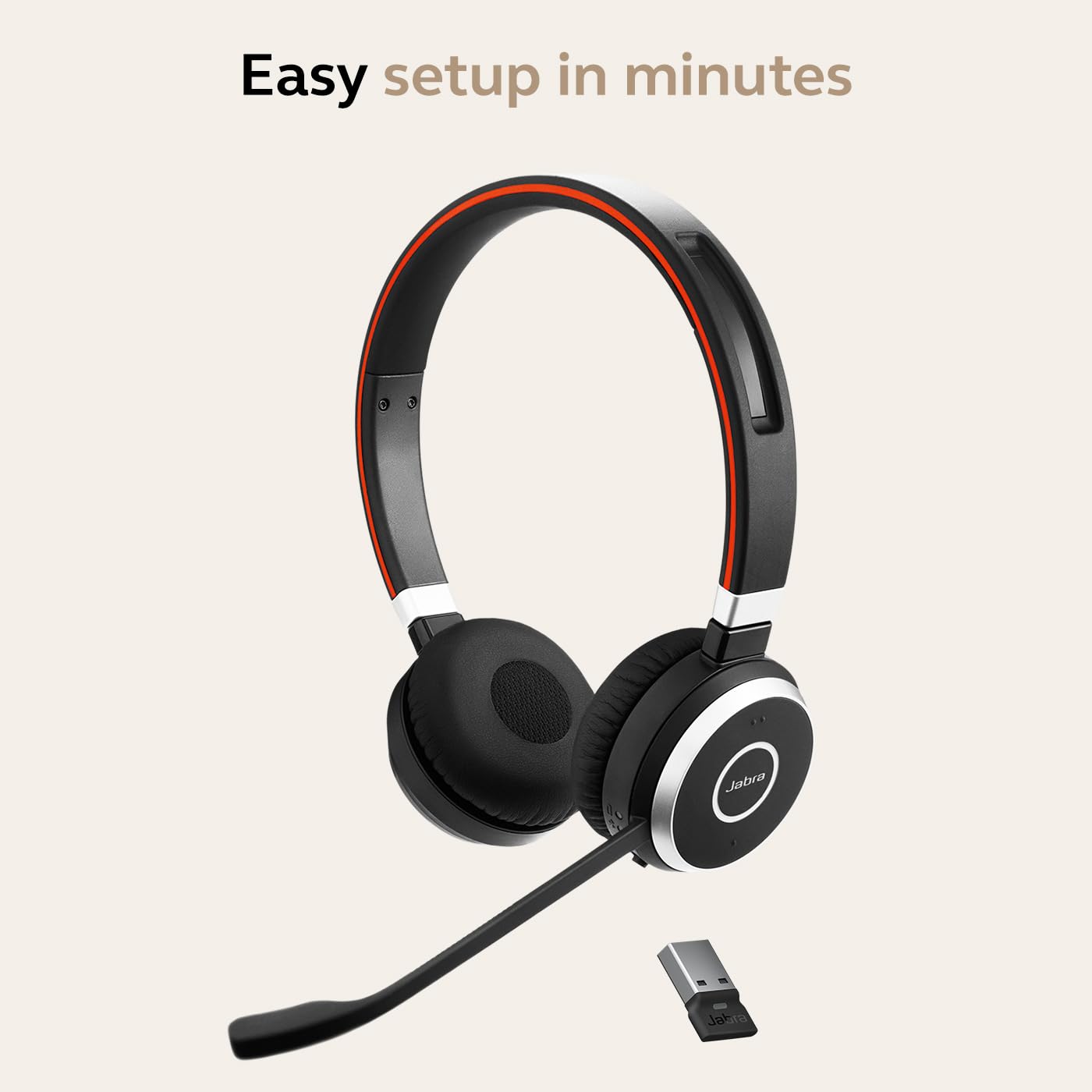 Foto 7 pulgar | Auriculares Bluetooth Jabra Evolve 65 Se Link380a Ms Stereo - Venta Internacional.