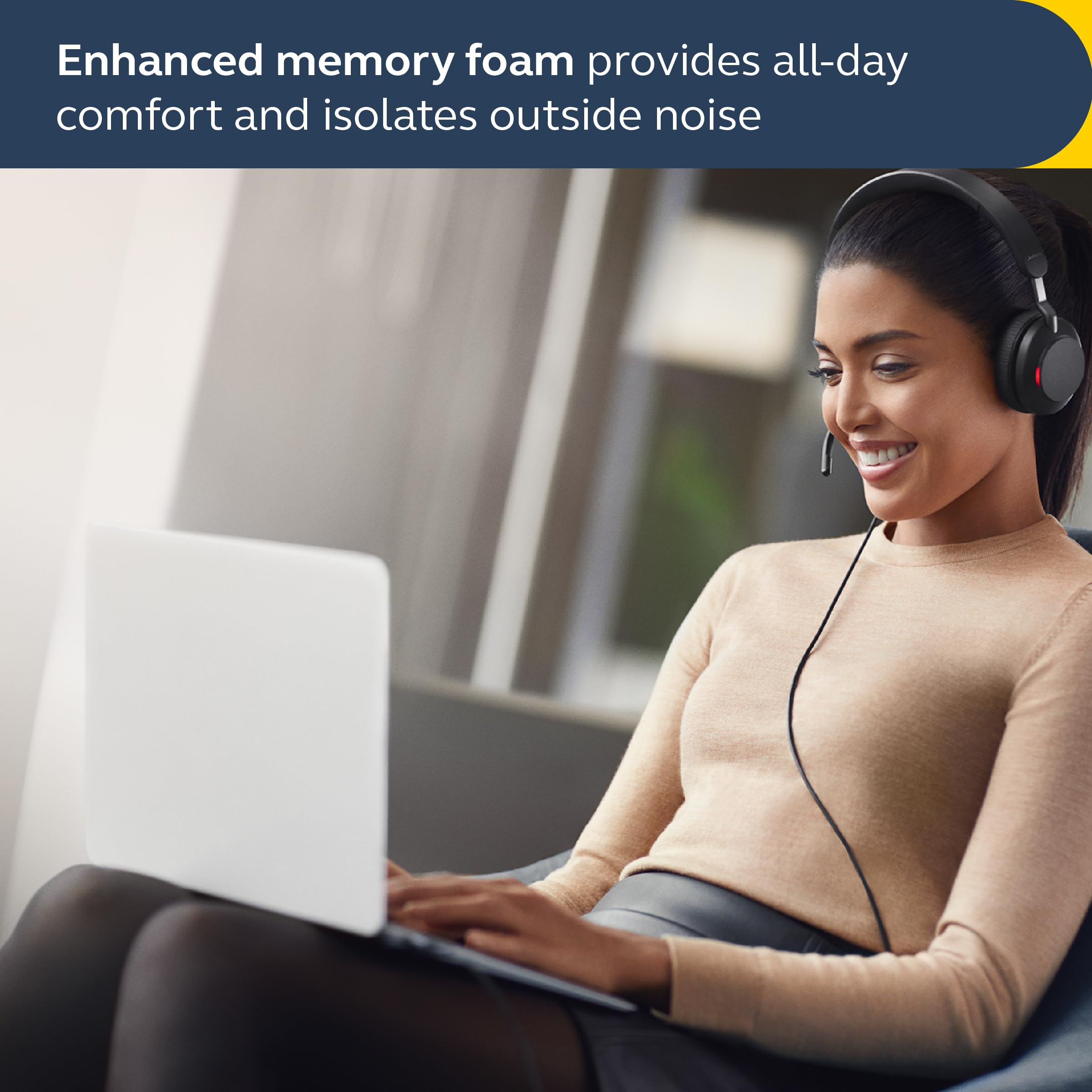 Foto 4 pulgar | Auriculares Jabra Evolve2 40 Se Estéreo Con Cancelación De Ruido Con Cable - Venta Internacional.