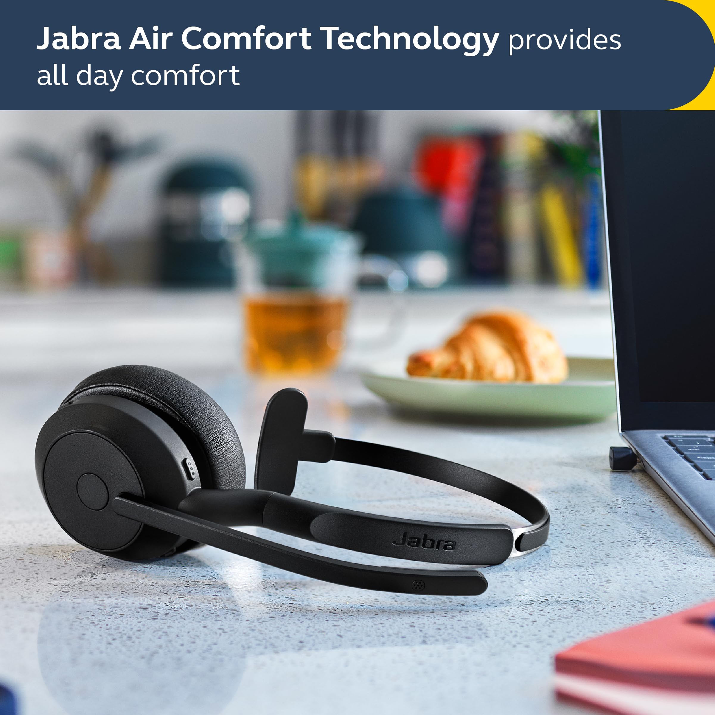 Foto 3 pulgar | Auriculares Inalámbricos Jabra Evolve2 55 Mono Con Cancelación De Ruido - Venta Internacional.