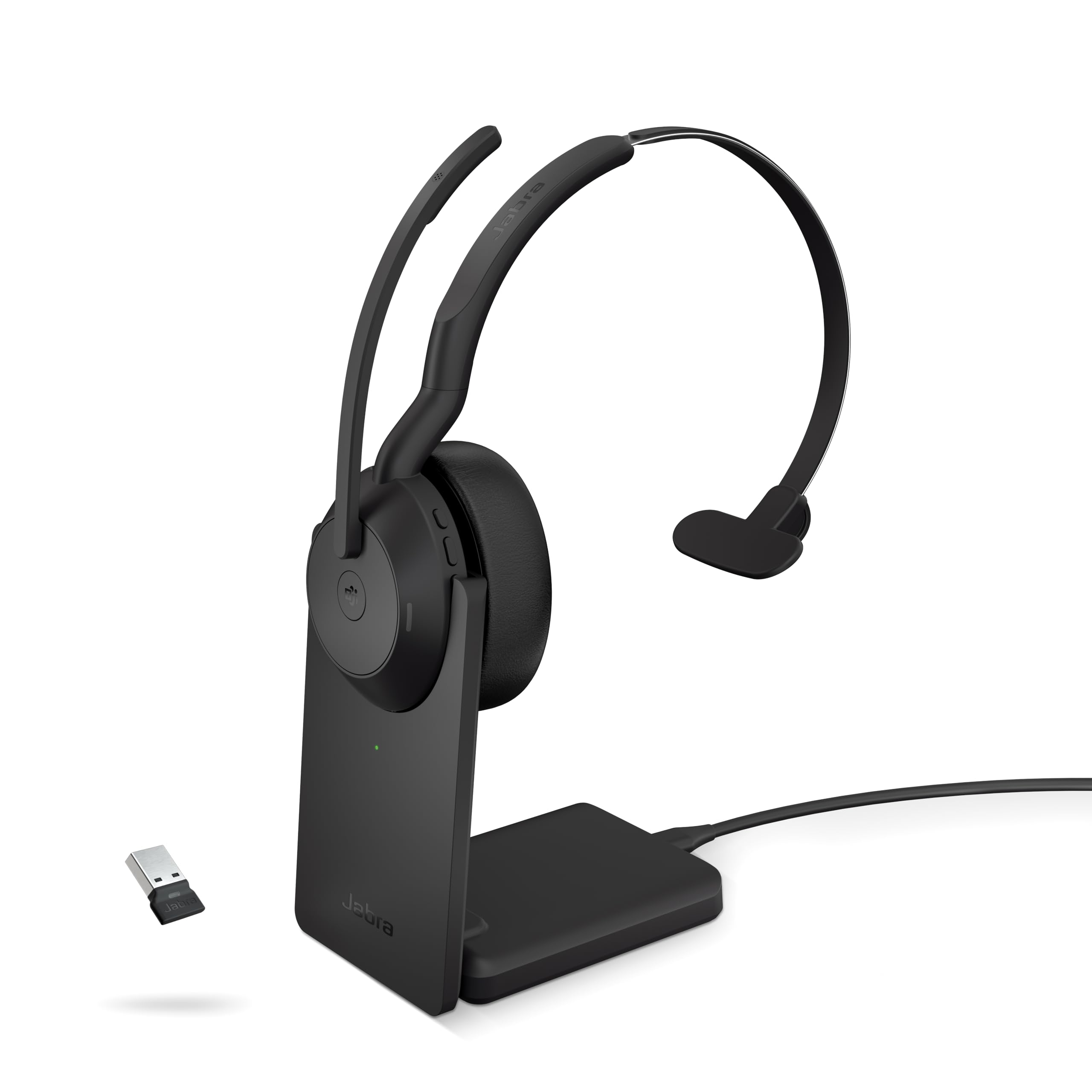 Foto 2 pulgar | Auriculares Inalámbricos Jabra Evolve2 55 Mono Con Soporte De Carga Bla - Venta Internacional.