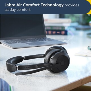 Foto 2 | Auriculares Inalámbricos Jabra Evolve2 55 Estéreo Con Cancelación De Ruido - Venta Internacional.