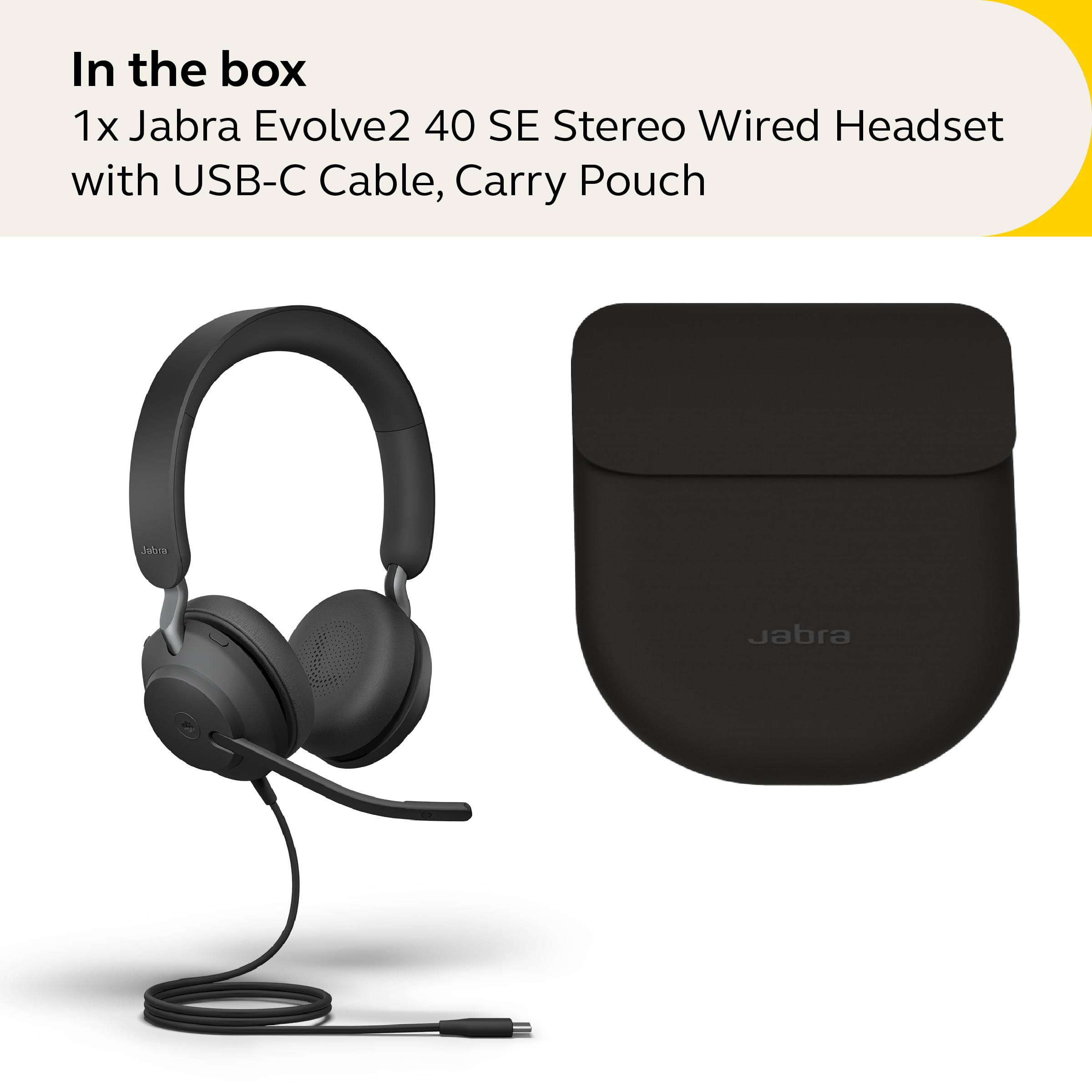 Foto 8 pulgar | Auriculares Jabra Evolve2 40 Se Estéreo Con Cancelación De Ruido Con Cable - Venta Internacional.