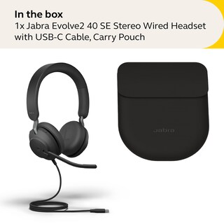 Foto 7 | Auriculares Jabra Evolve2 40 Se Estéreo Con Cancelación De Ruido Con Cable - Venta Internacional.