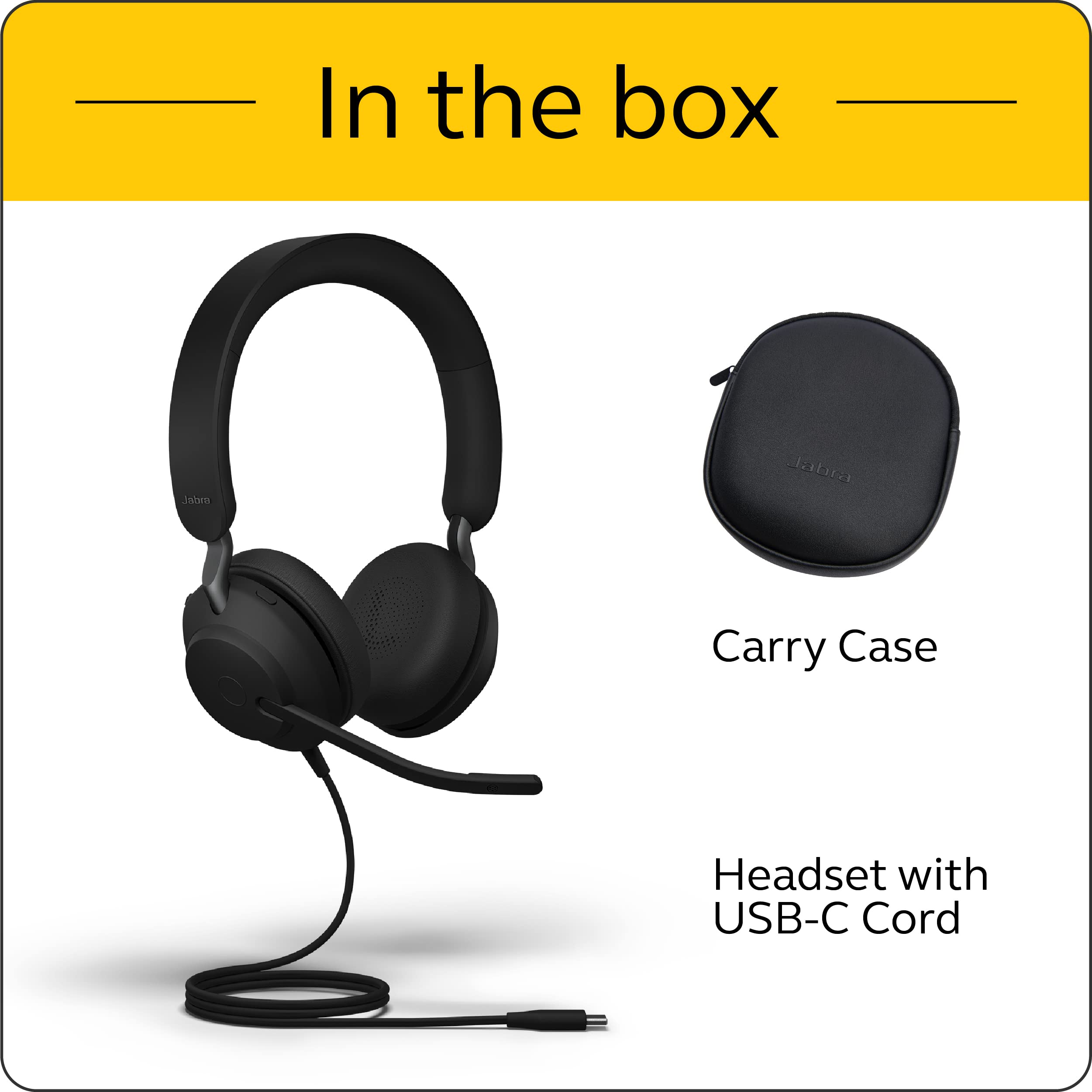 Foto 7 pulgar | Auriculares Con Cable Jabra Evolve2 40 Uc Usb-c Estéreo Negros - Venta Internacional.