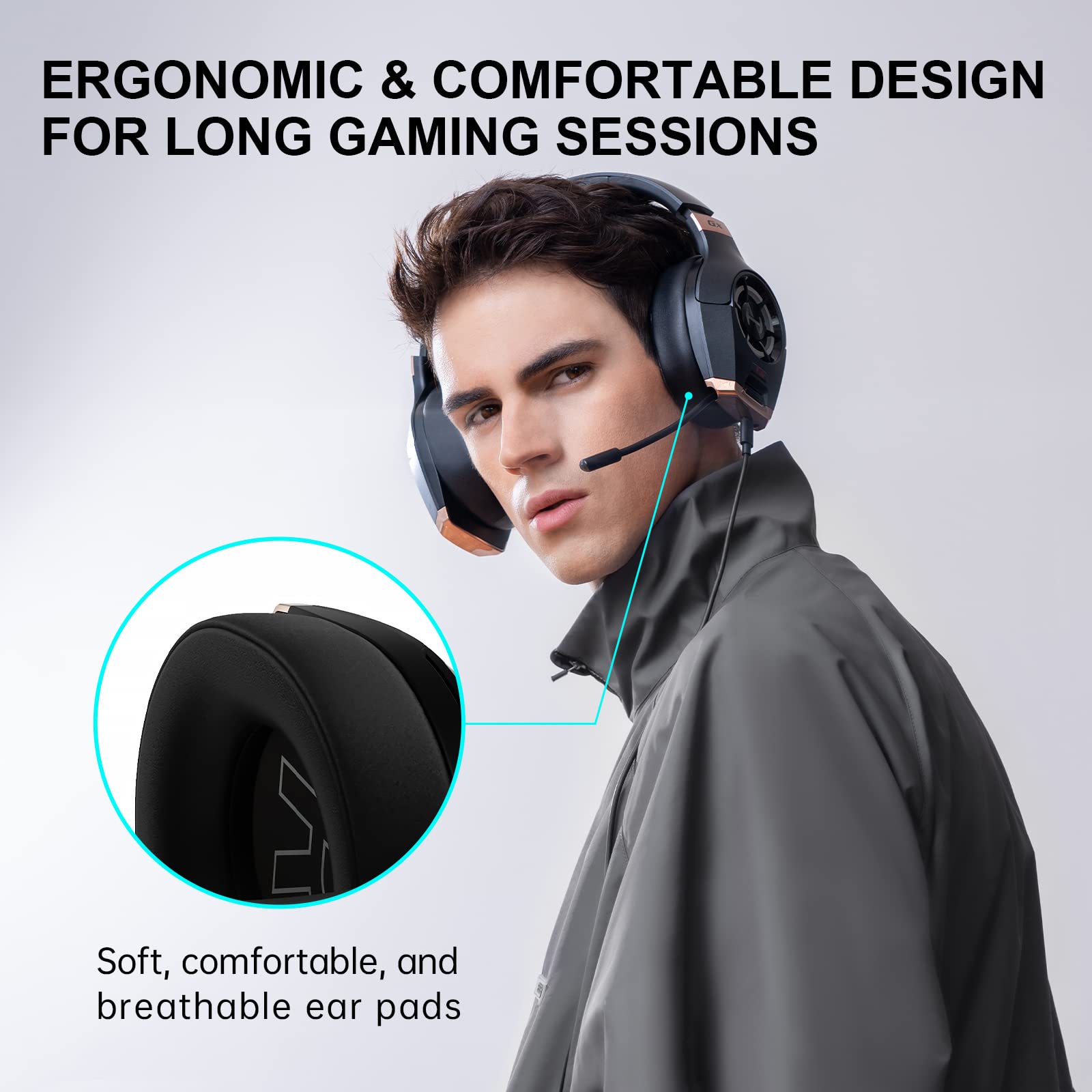 Foto 6 | Auriculares Para Videojuegos Edifier Hecate Gx Hi-res Para Ps4/ps5/pc/switch/xbox - Venta Internacional.
