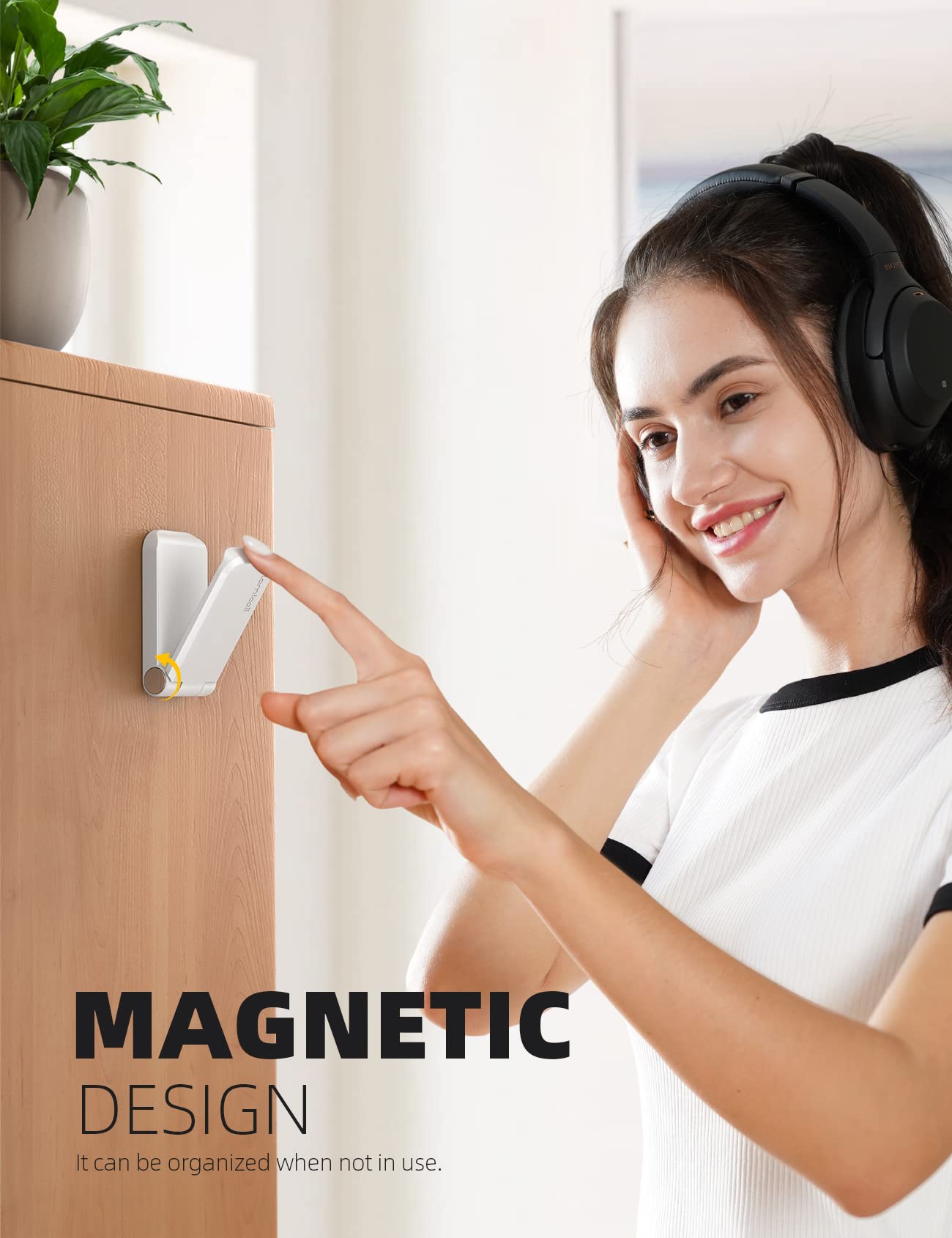 Foto 4 pulgar | Soporte para Audífonos Lamicall 2 Piezas-Venta Internacional