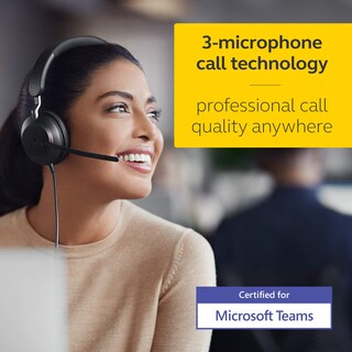 Foto 5 | Auriculares Monofónicos Con Cancelación De Ruido Con Cable Jabra Evolve2 40 Se - Venta Internacional.