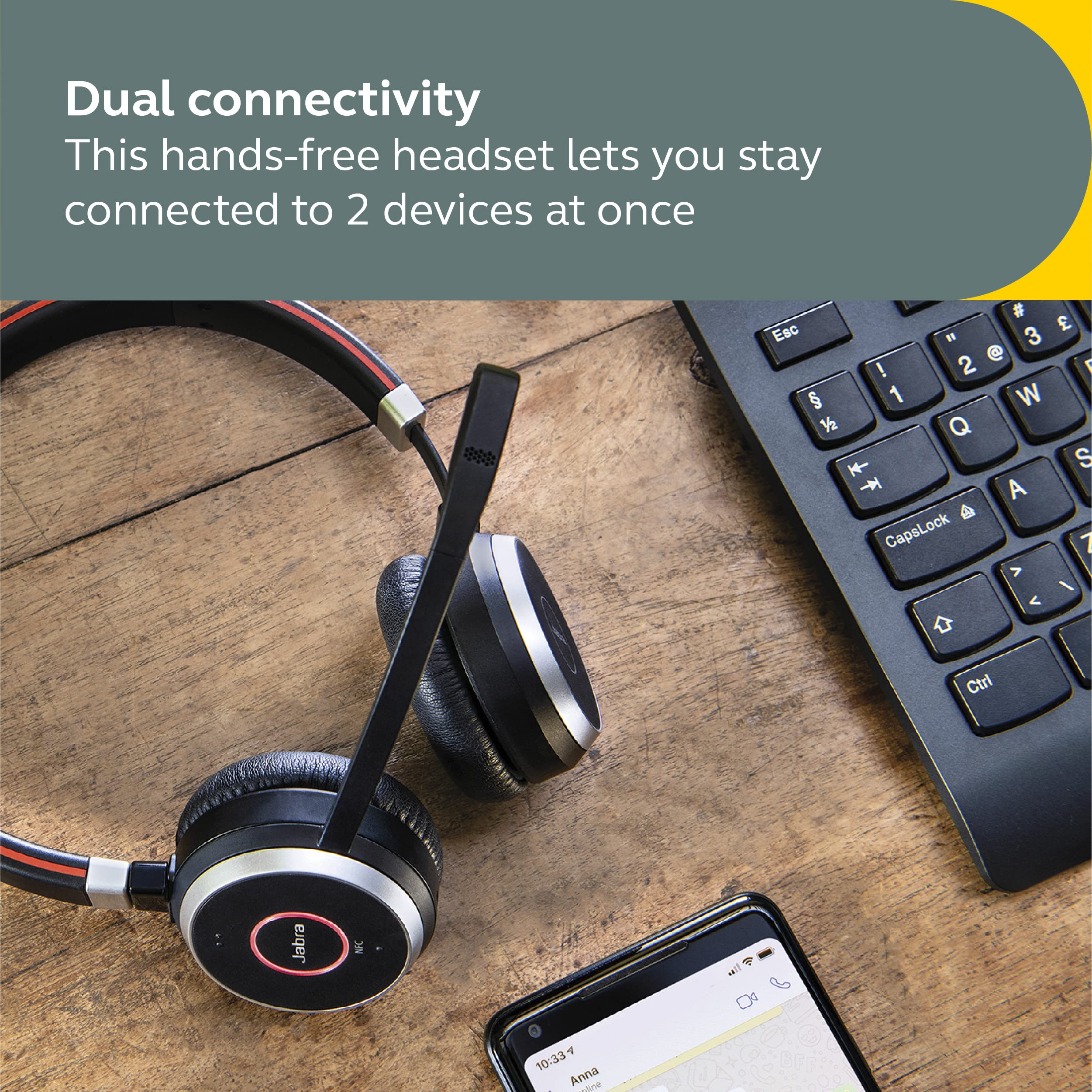 Foto 6 pulgar | Auriculares Bluetooth Jabra Evolve 65 Se Link380a Uc Stereo - Venta Internacional