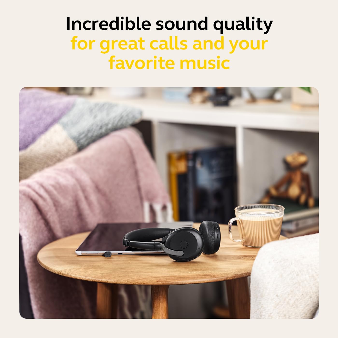 Foto 7 | Audífonos Inalámbricos Jabra Evolve2 65 Flex Estéreo - Venta Internacional