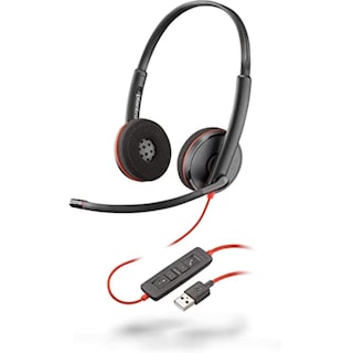 Foto 1 | Auriculares Plantronics Blackwire C3220 Estéreo Con Cable Negro - Venta Internacional.