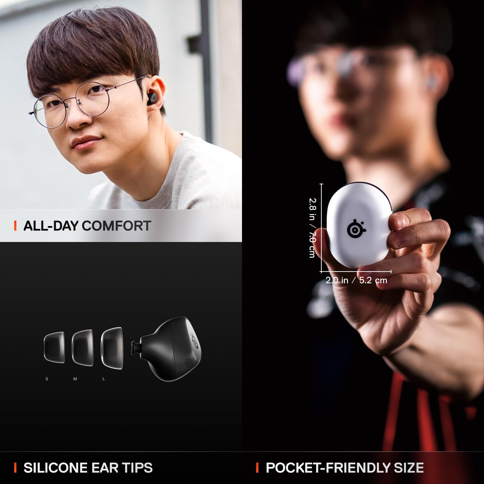 Foto 8 pulgar | Audífonos Inalámbricos Steelseries Arctis GameBuds - Venta Internacional