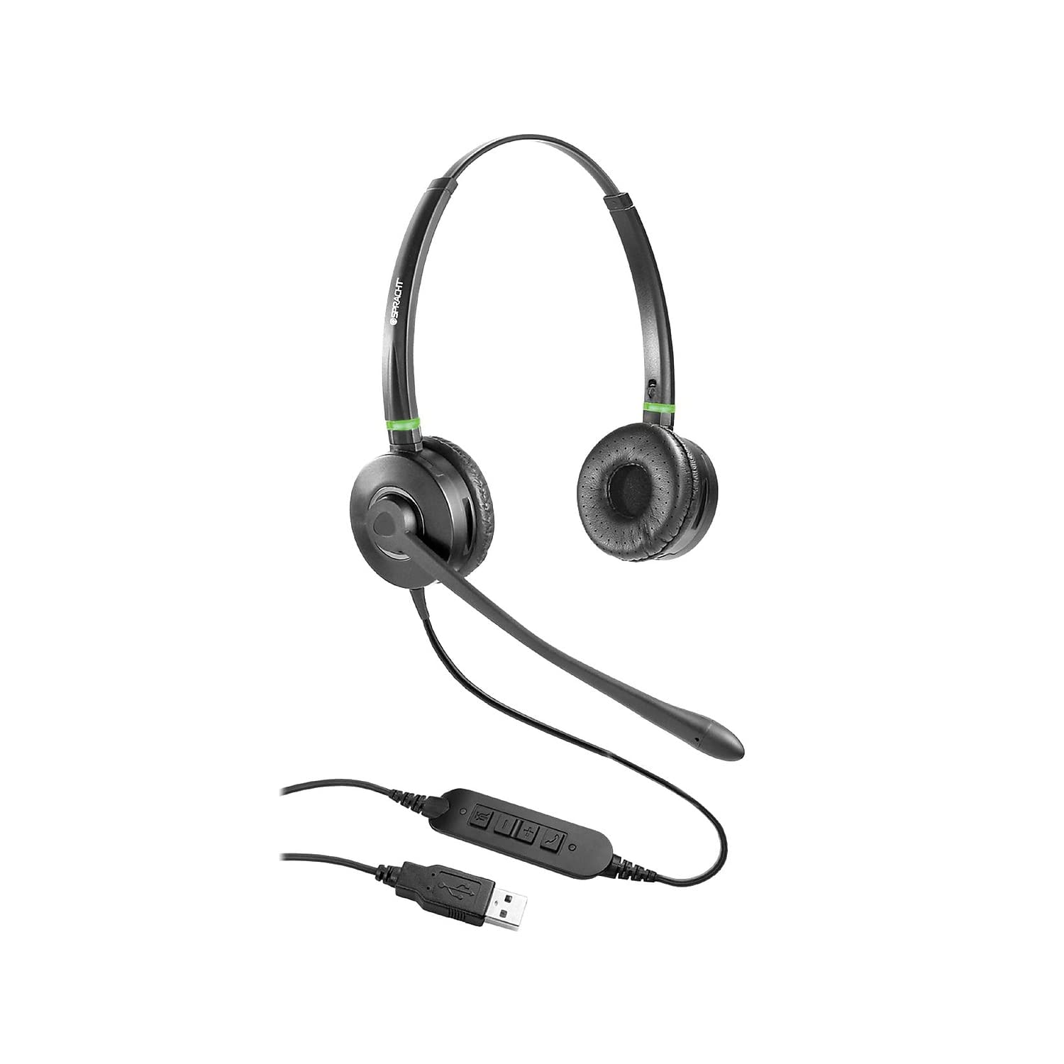 Foto 1 | Auriculares Usb Spracht Hs-wd-usb-2 Dual Ear Para Softphone Pc/mac - Venta Internacional.