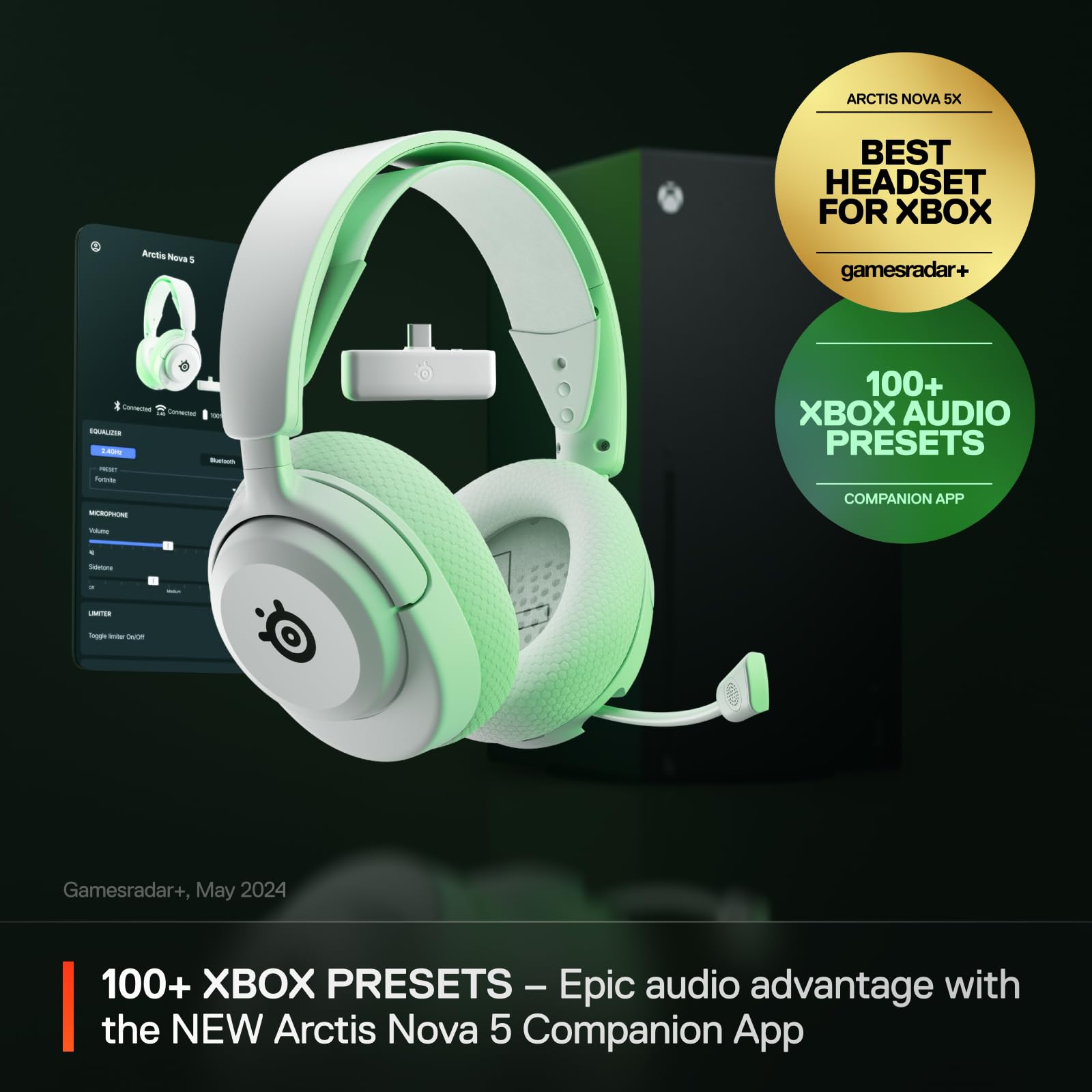 Foto 3 pulgar | Auriculares Para Juegos Steelseries Arctis Nova 5x Inalámbricos Blancos - Venta Internacional.