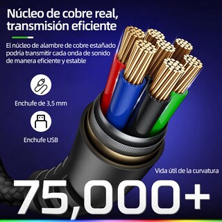 Foto 6 | Audífonos Alámbricos Krios K10 con Micrófono