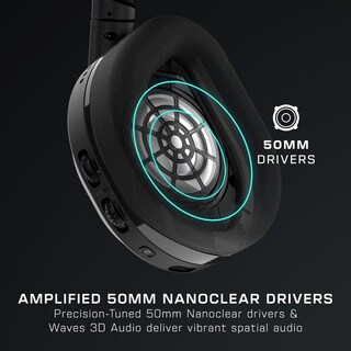Foto 5 | Auriculares Para Juegos Turtle Beach Stealth 600 Inalámbricos Negros - Venta Internacional.
