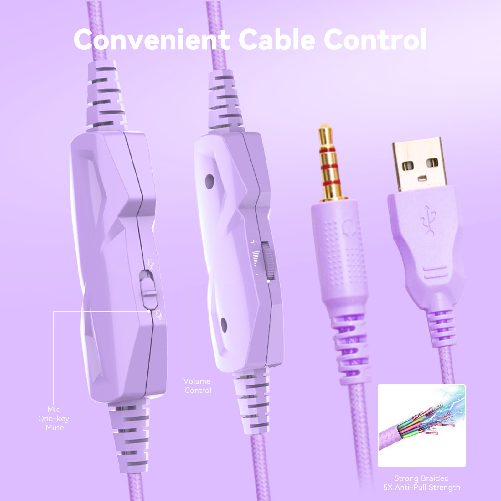 Foto 7 pulgar | Auriculares Para Juegos Imyb A36 Con Micrófono Para Pc/ps/xbox/nintendo - Venta Internacional.