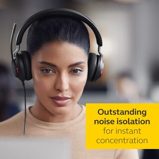 Foto 3 | Auriculares Jabra Evolve2 40 Se Estéreo Con Cancelación De Ruido Con Cable - Venta Internacional.