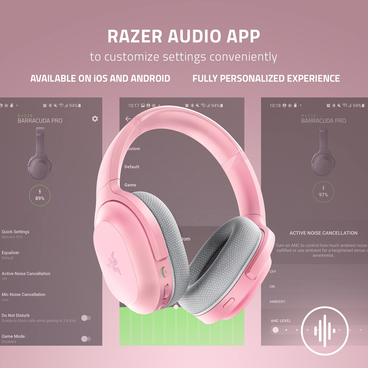 Foto 7 pulgar | Auriculares Inalámbricos Razer Barracuda con Batería de 40 H - Venta Internacional