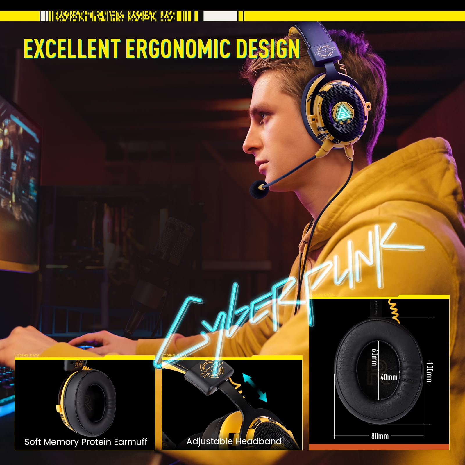 Foto 4 pulgar | Auriculares Para Juegos Eksa E900 Pro Usb Con Sonido Envolvente 7.1 Para Pc - Venta Internacional.