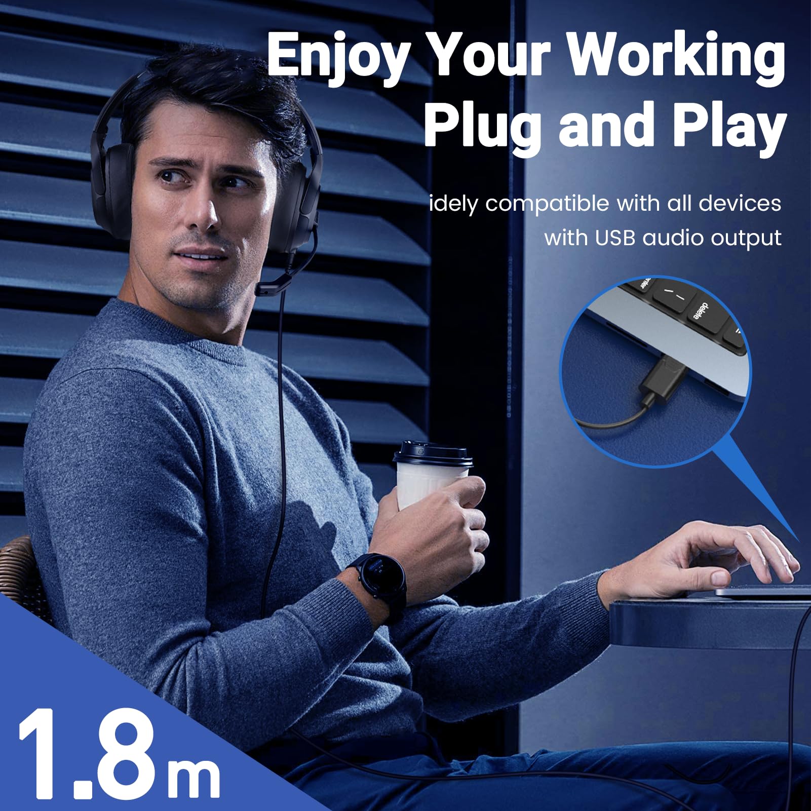 Foto 7 pulgar | Audífonos Alámbricos Eksa con Micrófono-Venta Internacional