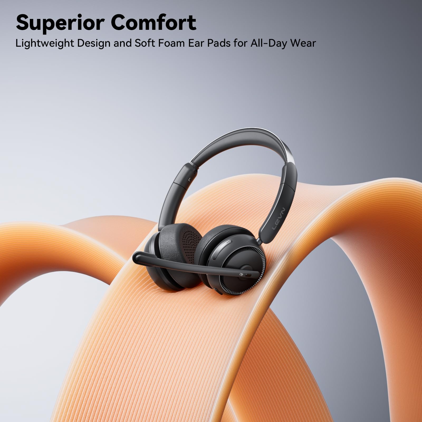 Foto 6 pulgar | Auriculares Inalámbricos Levn Con Micrófono Bluetooth Work, Batería De 65 H - Venta Internacional.