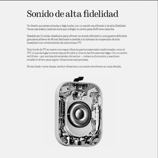 Foto 5 | Audífonos Headphone Nothing Versión Intl Negro con Funda t Cable