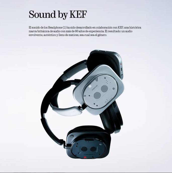 Foto 6 | Audífonos Headphone Nothing Versión Intl Negro con Funda t Cable