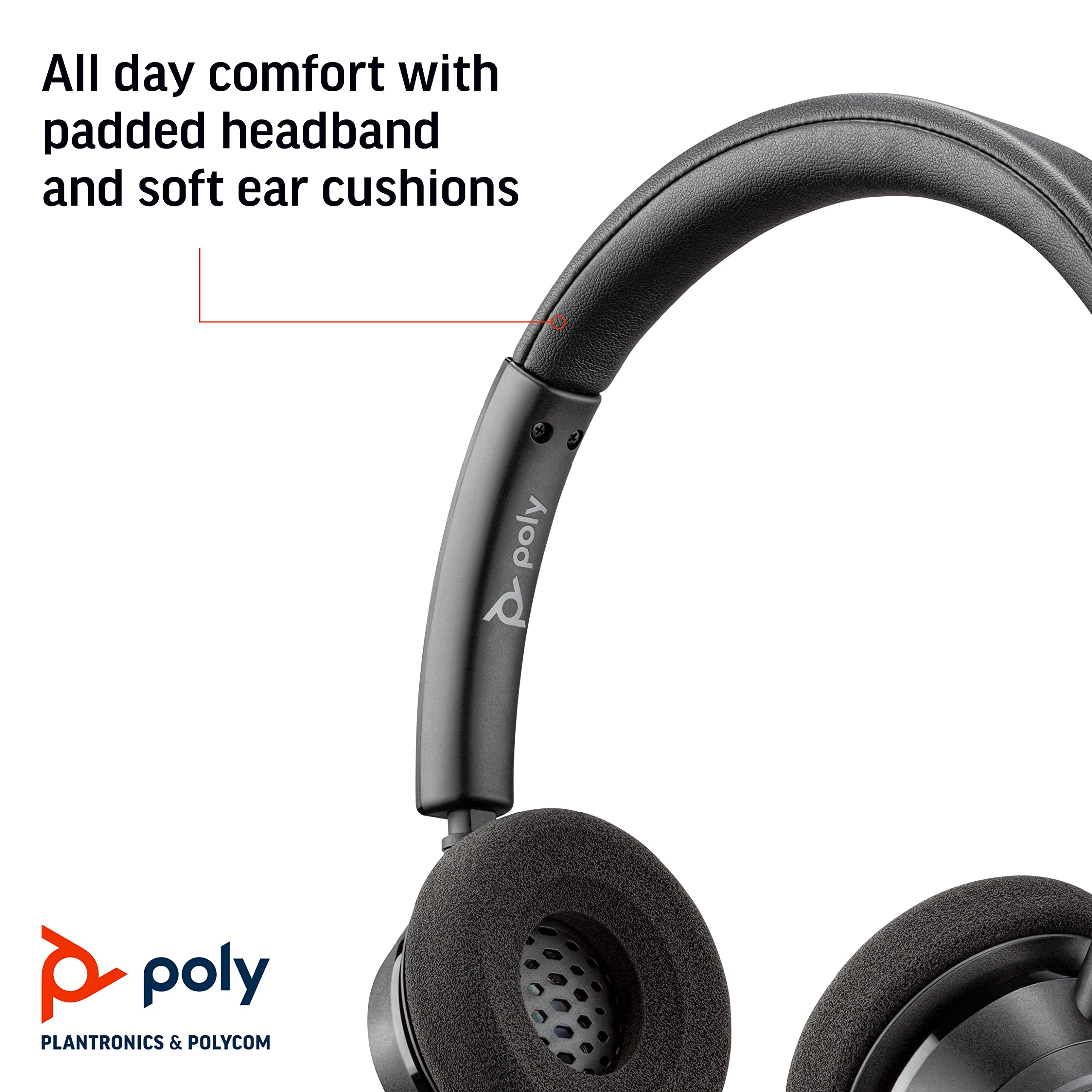 Foto 5 pulgar | Auriculares Plantronics Blackwire 3320 Usb-a Con Cable De Doble Oreja - Venta Internacional.