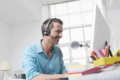Foto 6 | Auriculares Con Cable Plantronics Poly Blackwire 8225 Con Micrófono Boom - Venta Internacional.