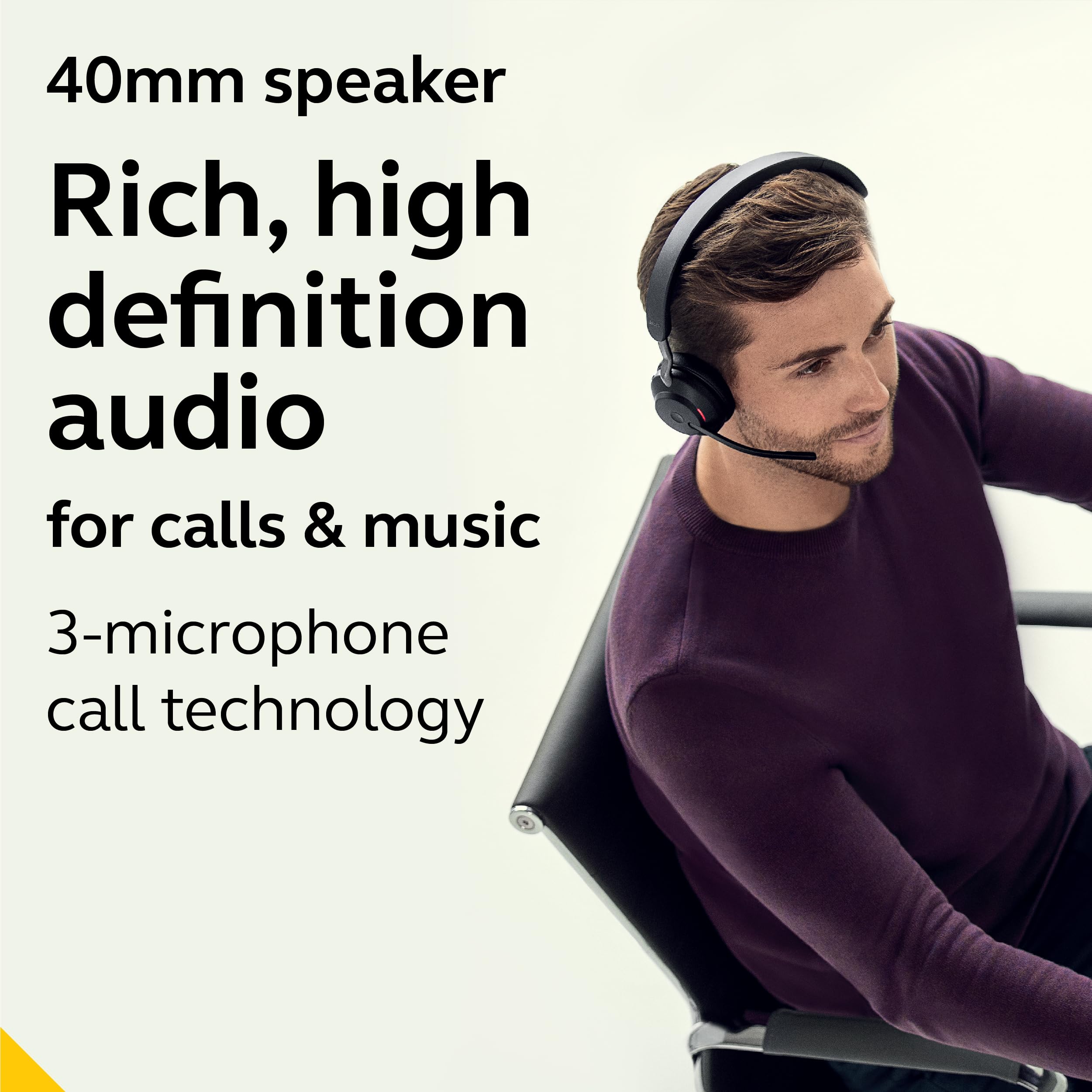 Foto 4 pulgar | Auriculares Inalámbricos Jabra Evolve2 65 Ms Mono Con Link380a Negros - Venta Internacional.
