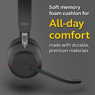 Foto 5 | Auriculares Inalámbricos Jabra Evolve2 65 Ms Mono Con Link380a Negros - Venta Internacional.