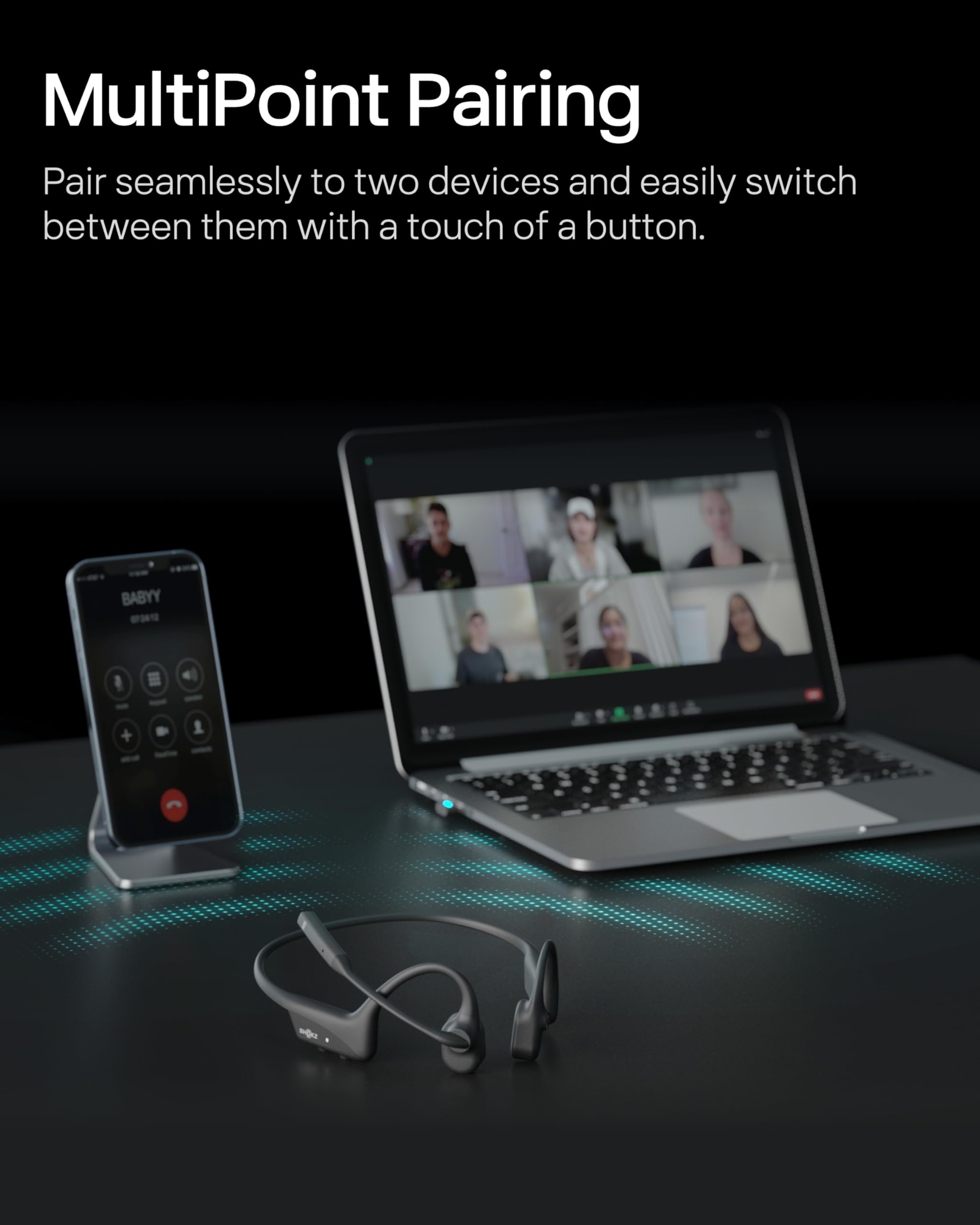 Foto 7 pulgar | Auriculares Inalámbricos Para Computadora Shokz Opencomm2 Uc 2025 Upgrade - Venta Internacional.