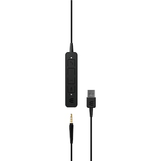 Foto 3 | Auriculares Epos Adapt 165 Usb Ii Con Cable De Doble Cara Negros - Venta Internacional.