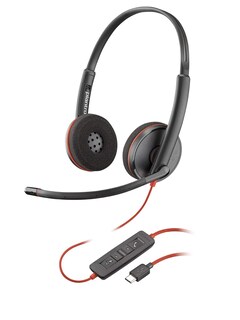 Foto 1 | Auriculares Plantronics Blackwire 3220 Usb-c Mono Supraaurales Con Cable - Venta Internacional.