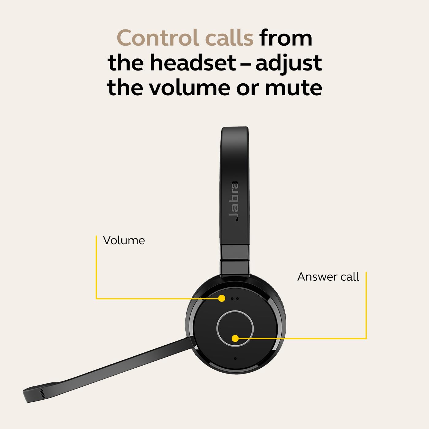Foto 4 pulgar | Auriculares Inalámbricos De Doble Oreja Jabra Evolve 65 Te Con Soporte - Venta Internacional.