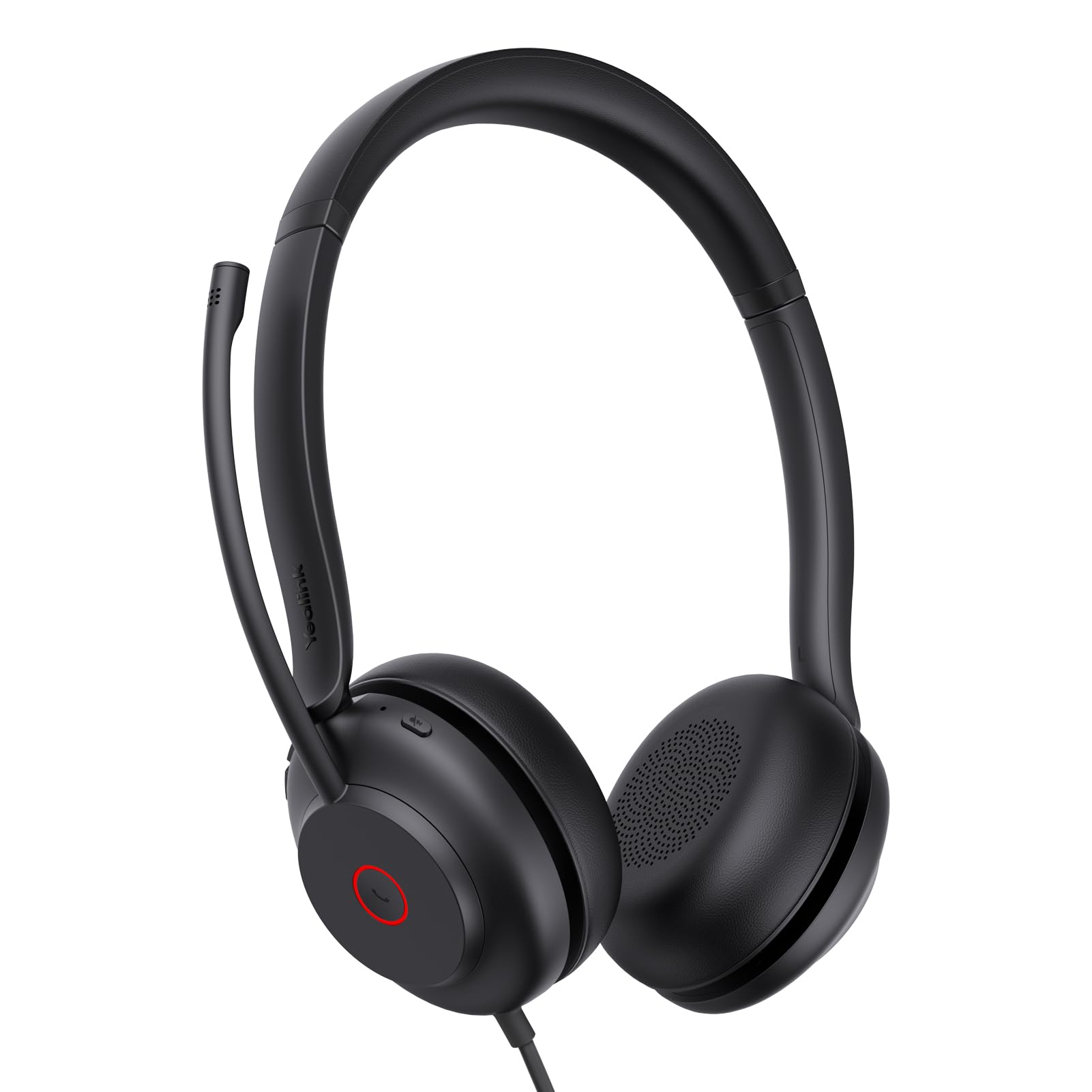 Auriculares Con Cable Yealink Uh35 Con Micrófono Con Cancelación De Ruido - Venta Internacional.