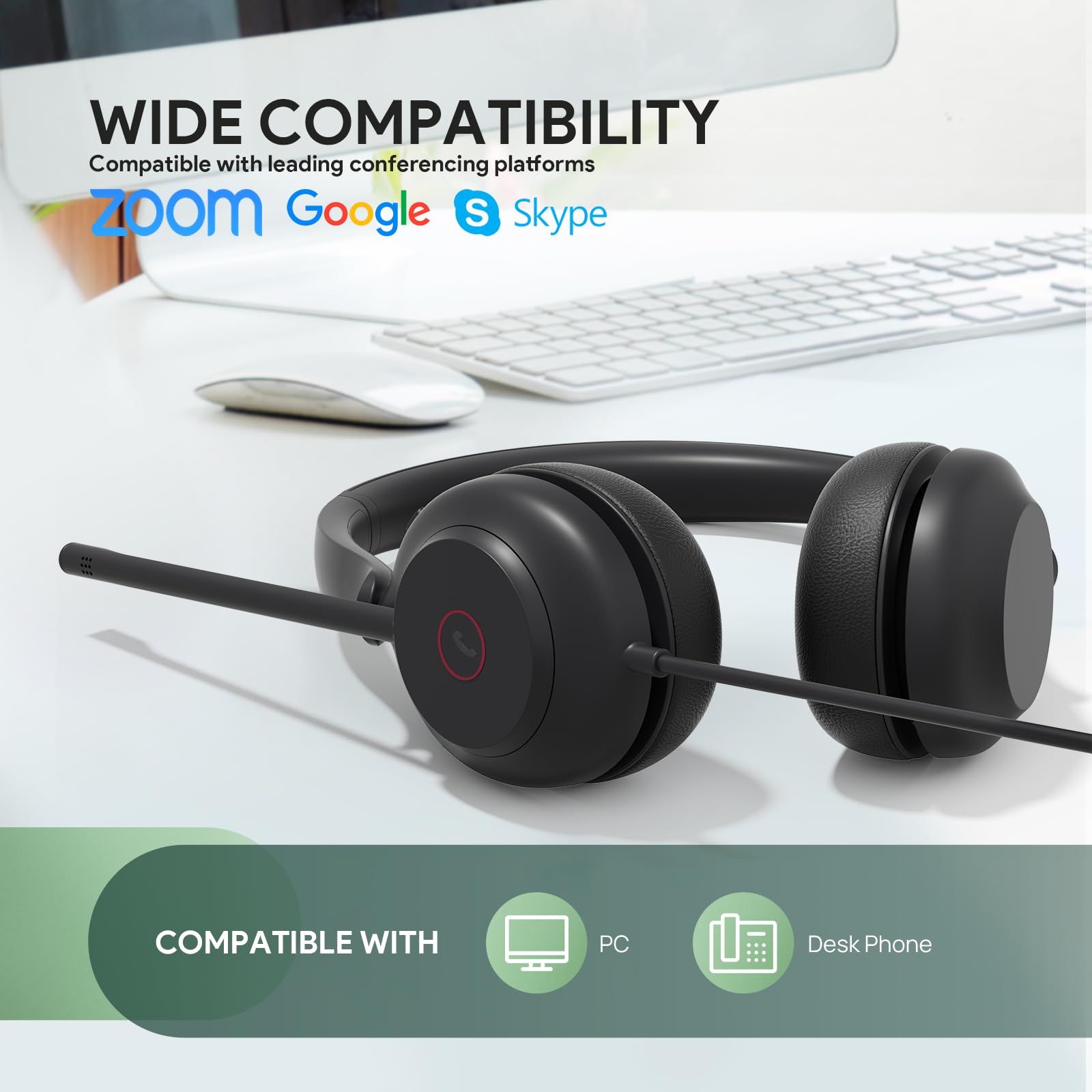 Foto 6 pulgar | Auriculares Con Cable Yealink Uh35 Con Micrófono Con Cancelación De Ruido - Venta Internacional.