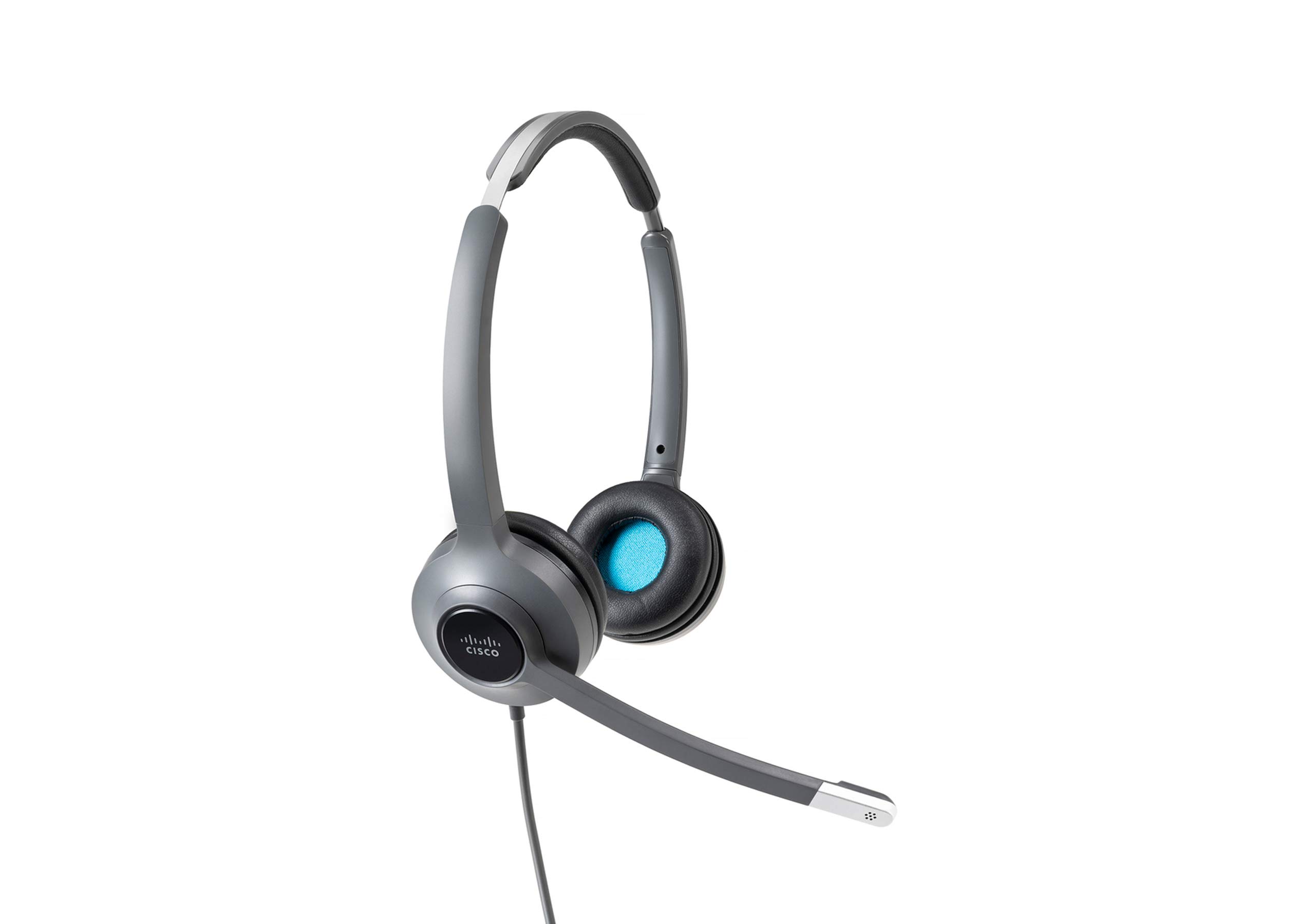 Auriculares Inalámbricos Cisco 522  Duales  Supraaurales Y Adaptador Usb-a  Color Carbón - Venta Internacional.